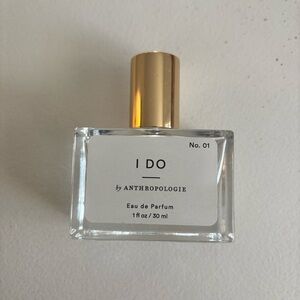 Anthropologie I Do Perfume with Gold Cap